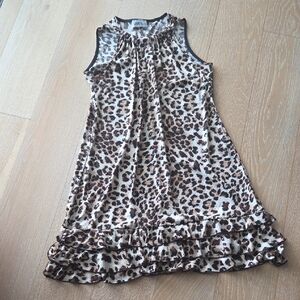 J.B.S. Leopard Print Mini Dress